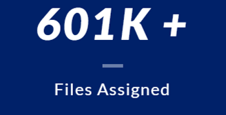 Over 601 thousand Assigned files
